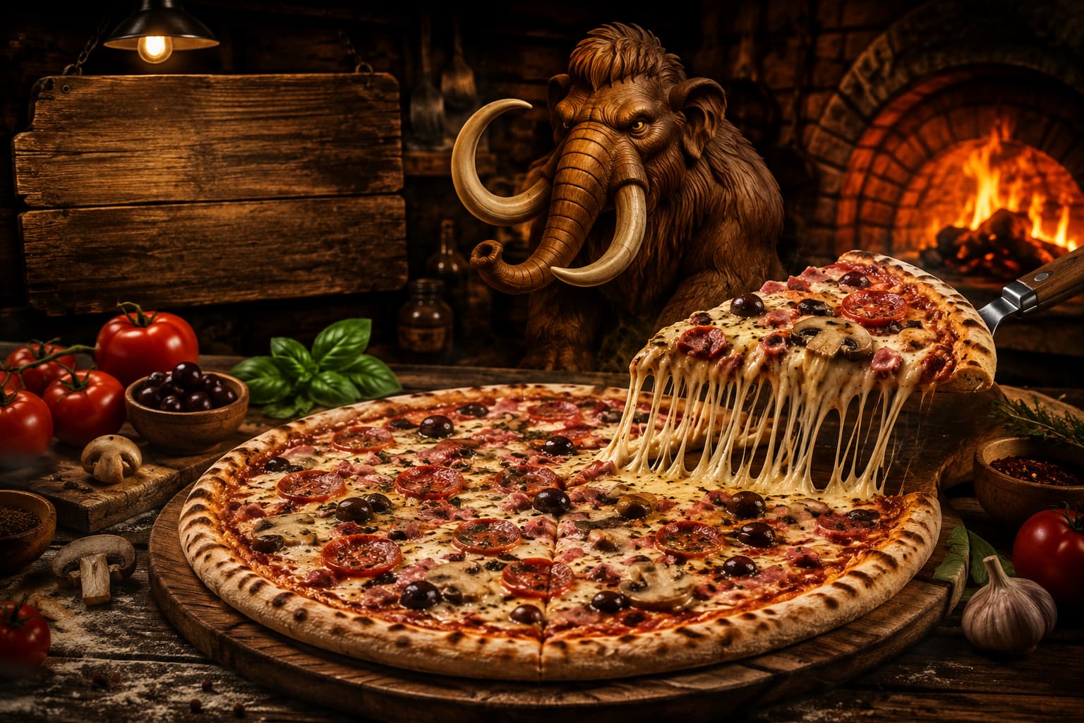 Pizzas e massas Mamuts