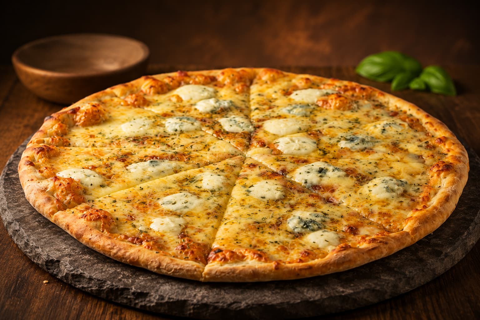 Pizza Quatro Queijos Mamuts